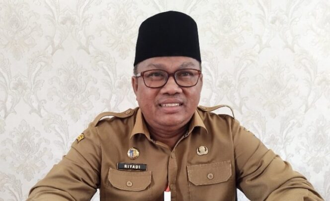 
 Kepala Dinas Sosial PPPA kabupaten Batu Bara, Riyadi. S. Pd. M.Pd
