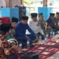 Hadroh Kemenag Batubara lantunkan Sholawat pada acara Tabligh Akbar di Tanjung Tiram.