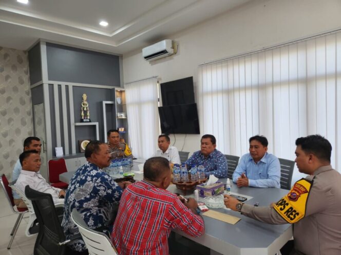 
 Polres dan Gemkara Siap Kolaborasi Amankan Pemilu 2024 di Batubara
