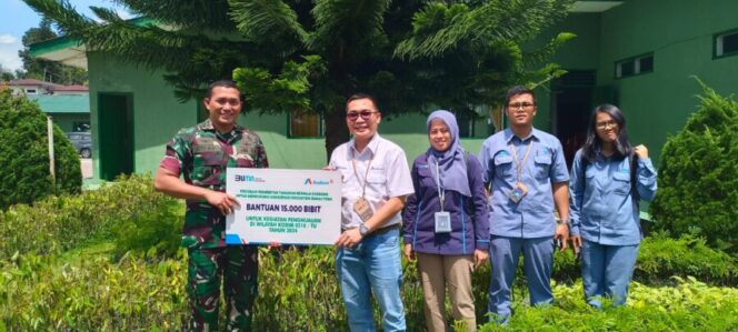 
 Inalum Berikan Bantuan 15.000 Bibit Pohon Untuk Konservasi Ekosistem Dantob