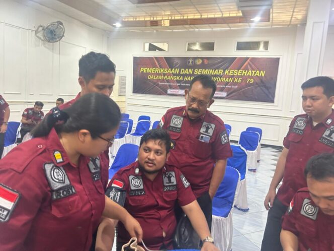 
 Gandeng Puskesmas Labuhan Ruku, Lapas Labuhan Ruku Laksanakan Seminar dan Pemeriksaan Kesehatan