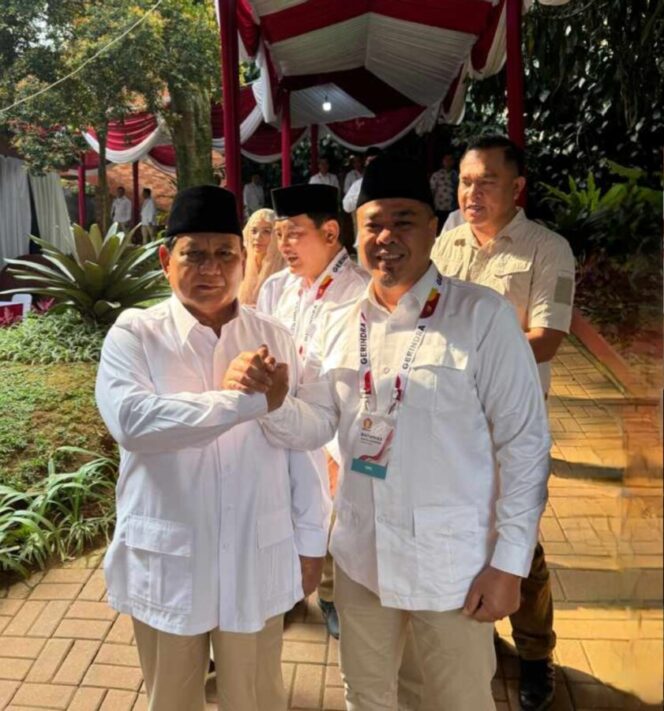 
 Pesan Prabowo Ke Cawabup Batu Bara : Jangan Jumawa, Menangkan!