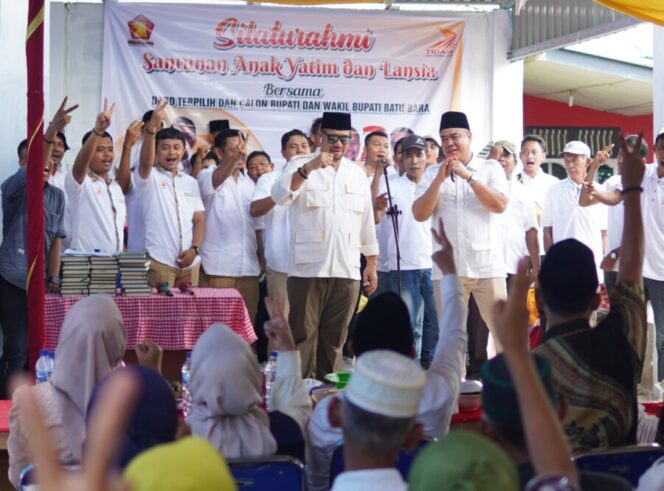 
 Bersama TIDAR, Pasangan Baharuddin – Syafrizal Berikan Santunan Anak Yatim Dan Lansia