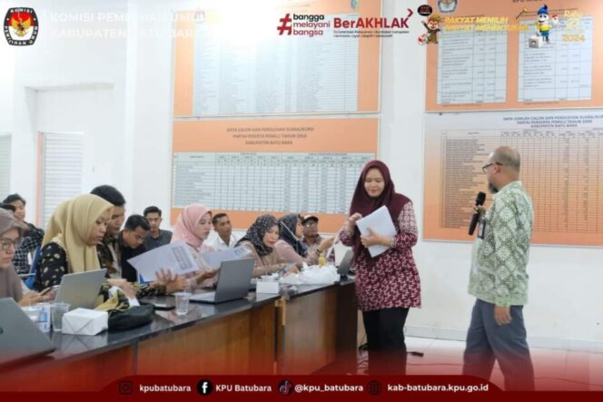 
 KPU Batu Bara Bimtek Aplikasi SIAKBA dan Pengenalan Aplikasi SIREKAP