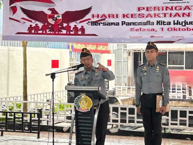 
 Lapas Labuhan Ruku Gelar Upacara Hari Kesaktian Pancasila