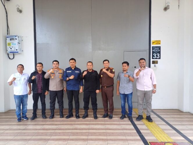 
 Pj Bupati, Kapolres, Kejari dan KPU Batubara Berkunjung ke Lapas Labuhan Ruku