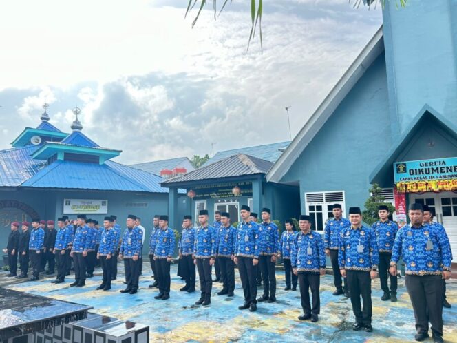 
 Lapas Kelas IIA Labuhan Ruku Gelar Upacara Peringatan Hari Bela Negara ke – 76