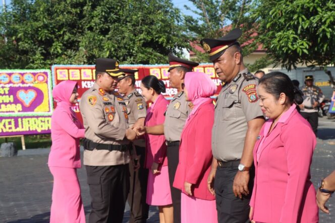 
 26 Personil Polres Batu Bara Naik Pangkat