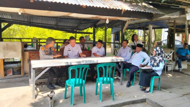 
 Kapolsek Medang Deras Cooling System Dan Himbau Hindari Berita Hoax