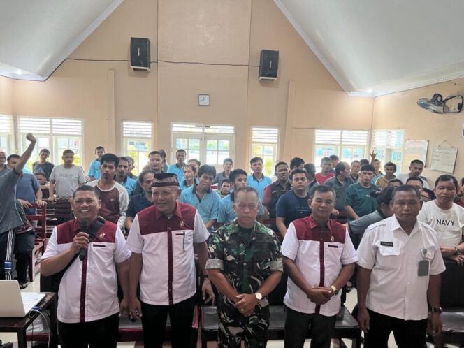
 Perkumpulan Pendeta Indonesia Hadir Berikan Penguatan Untuk WBP Lapas Labuhan Ruku