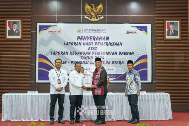 
 Bupati Baharuddin Terima LKPD T.A 2024 dari BPK RI
