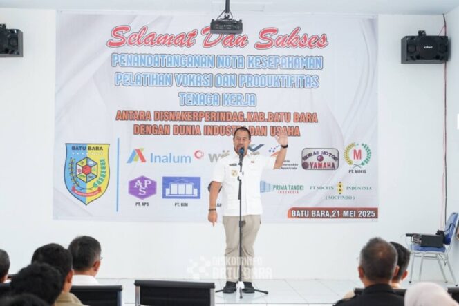 
 Pelatihan Tenaga Kerja, Bupati : Semoga Dapat Menekan Angka Pengangguran