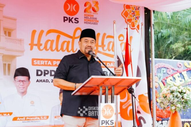 
 Resmikan Markas Dakwah PKS, Bupati Batu Bara Akan Laksanakan Janji Kampanye di 100 Hari Kerja
