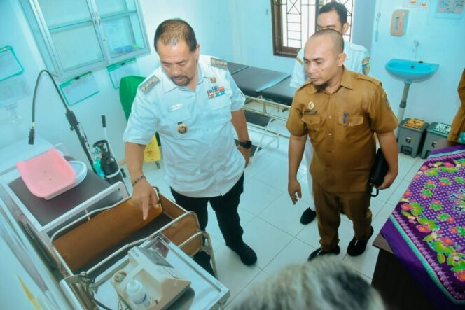 
 Bupati Batu Bara Tinjau Pelayanan Kesehatan di Puskesmas Lima Puluh