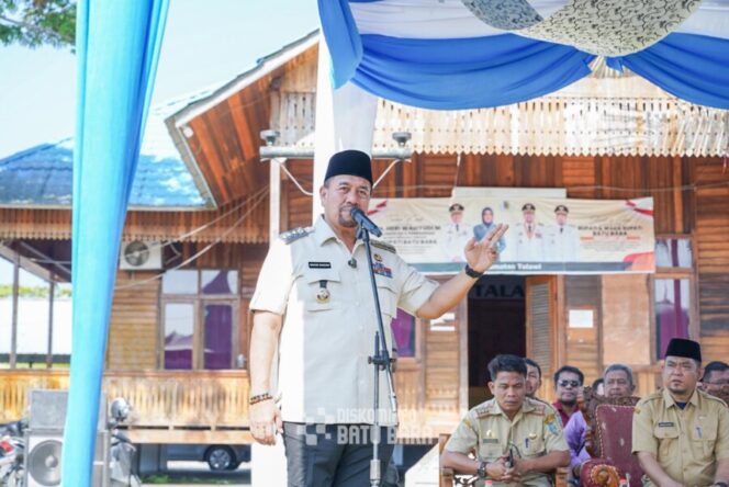 
 Bupati Batu Bara Apresiasi  Bumdesma Talawi dan Datuk Tanah Datar