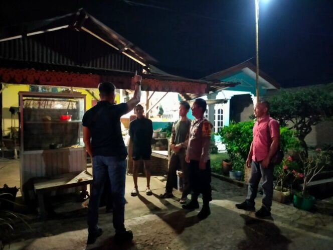 
 Polsek Indrapura Sampaikan Himbauan Ke Masyarakat Guna Mencegah Gangguan Kamtibmas