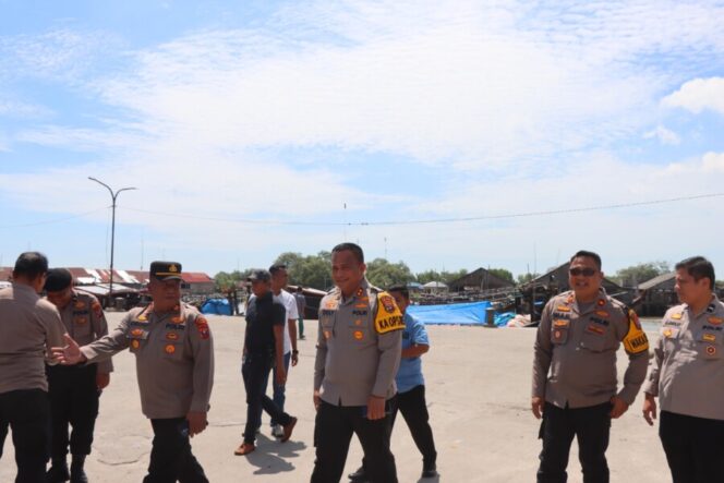 
 Polres Batu Bara Laksanakan Cooling System dengan Kepala Desa Bandar Rahmad
