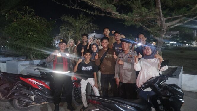 
 Polsek Indrapura Gelar Patroli Malam, Antisipasi Balap Liar, Begal, dan Tawuran