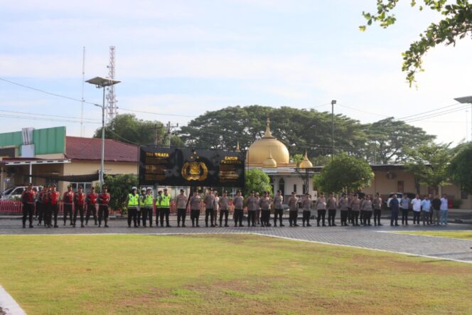 
 Gelar Apel Pagi, Kapolres Tekankan Kesiapan Program Satu Polisi Satu Desa