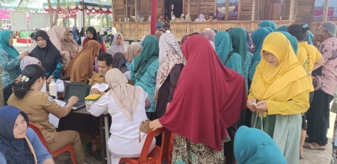 
 Dinas Kesehatan Batu Bara Gelar Cek Kesehatan Gratis Bersama Yayasan Perempuan Payung Bangsa