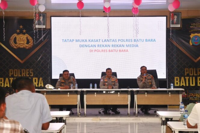 
 Bangun Kolaborasi Positif, Kasat Lantas Polres Batu Bara Temu Ramah Bersama Jurnalis