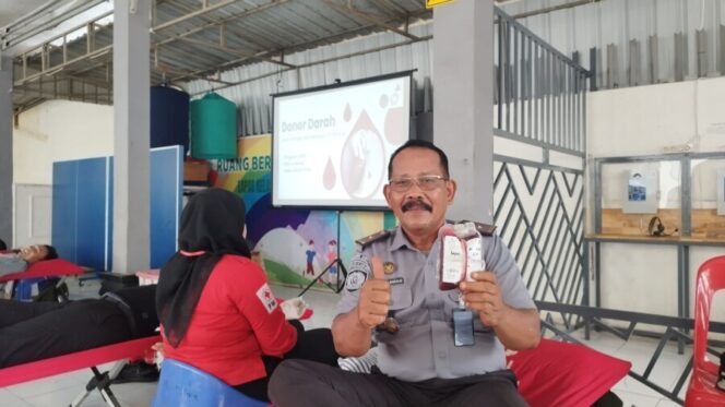 
 Lapas Labuhan Ruku Gelar Donor Darah Sambut HUT RI ke-80