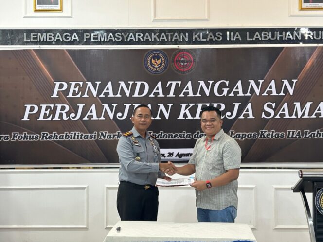 
 Lapas Labuhan Ruku Gandeng Fokus Rehabilitasi Narkotika, Perkuat Pembinaan Warga Binaan