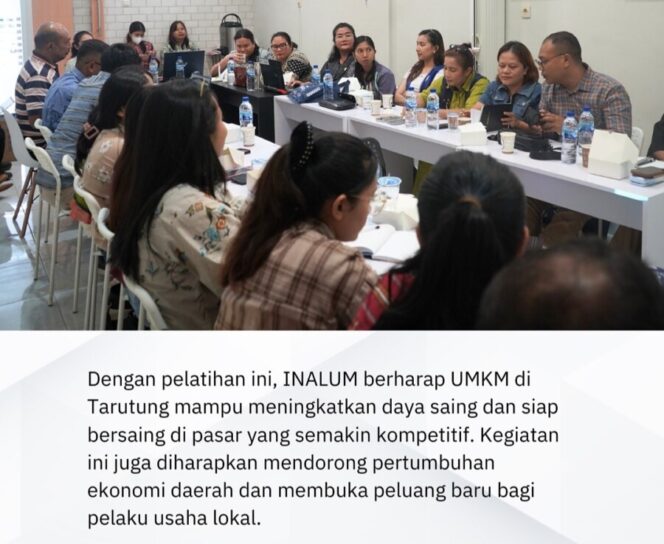 
 INALUM Tingkatkan Daya Saing UMKM Tarutung Lewat Pelatihan AI