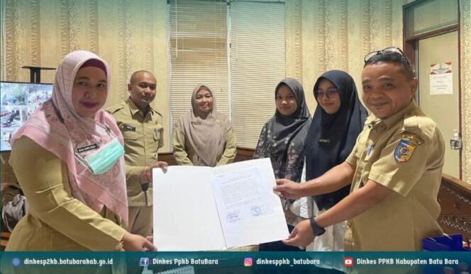 
 Serah Terima Penugasan Khusus Tenaga Kesehatan di Puskesmas Sei Balai