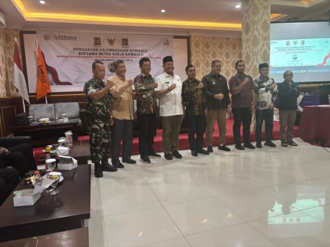 
 Sat Reskrim Polres Batu Bara Hadiri Sosialisasi Penguatan Kelembagaan Bawaslu