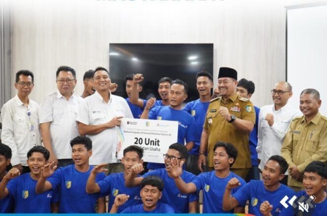 
 INALUM Latih 20 Pemuda Batu Bara Jadi Teknisi AC, Serahkan Bantuan TJSL