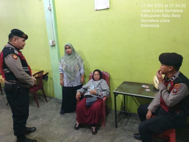 
 Sat Samapta Polres Batu Bara Gelar Patroli Cooling System Cegah Gangguan Kamtibmas
