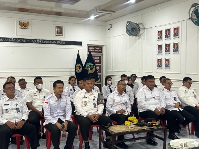 
 Kakanwil Sumut Tekankan Integritas Petugas Lapas Labuhan Ruku