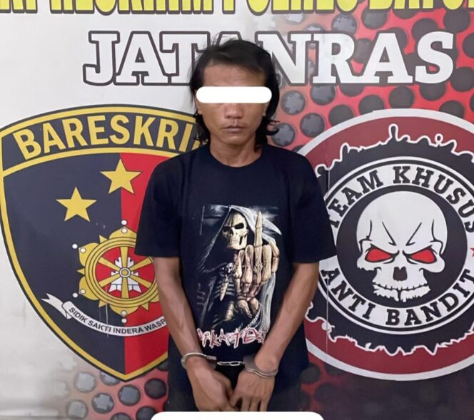 Teguran Berujung Bacokan, Satreskrim Batu Bara Amankan Pelaku di TKP