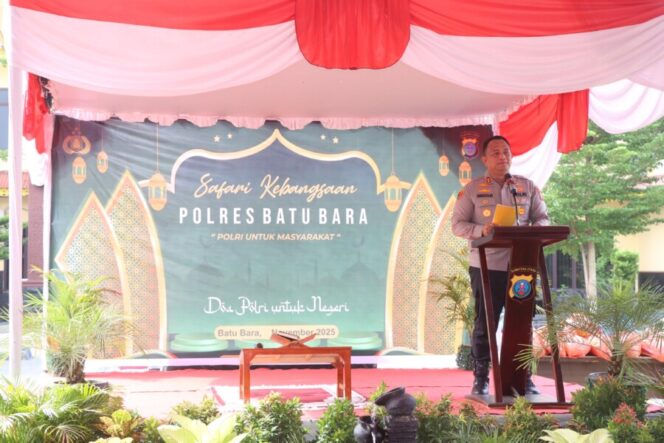 
 Polres Batu Bara Gelar Safari Kebangsaan 2025 Bertema “Doa Polri untuk Negeri”