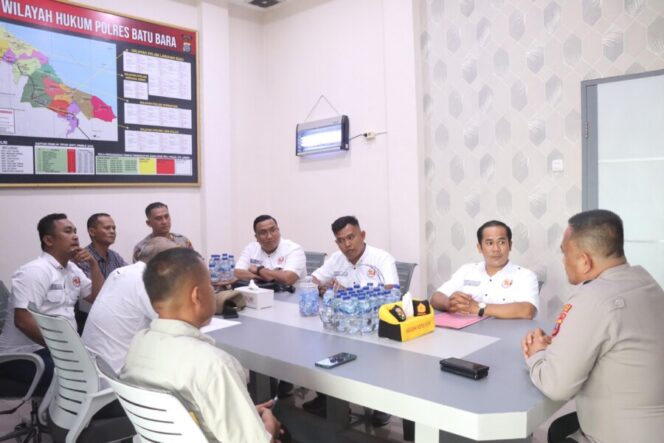 
 Kapolres Batu Bara Terima Audiensi Gekira