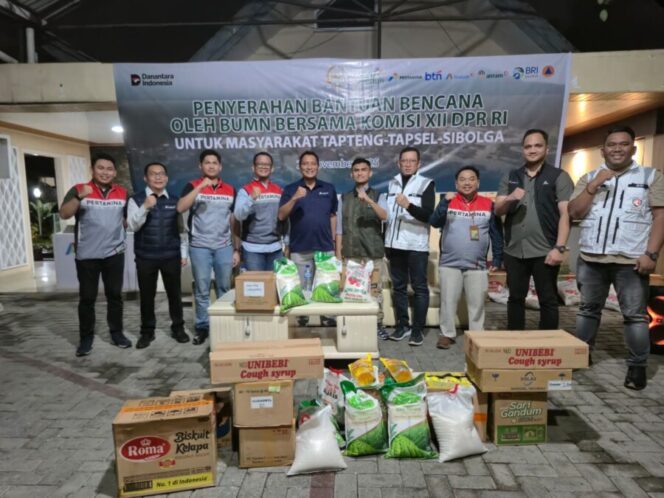 
 INALUM dan Komisi XII DPR RI Salurkan Bantuan untuk Korban Banjir Bandang di Sumut