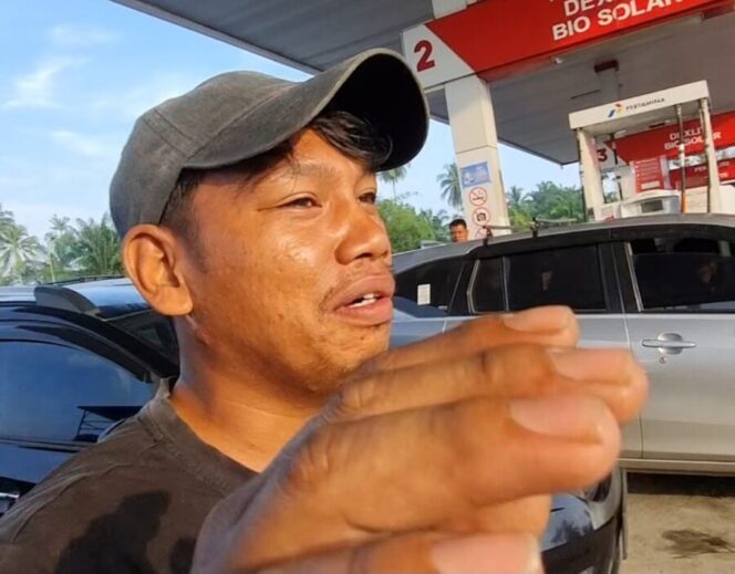 
 Liput Kondisi Antrean BBM, Wakil Ketua PWI Batubara Diserang di SPBU