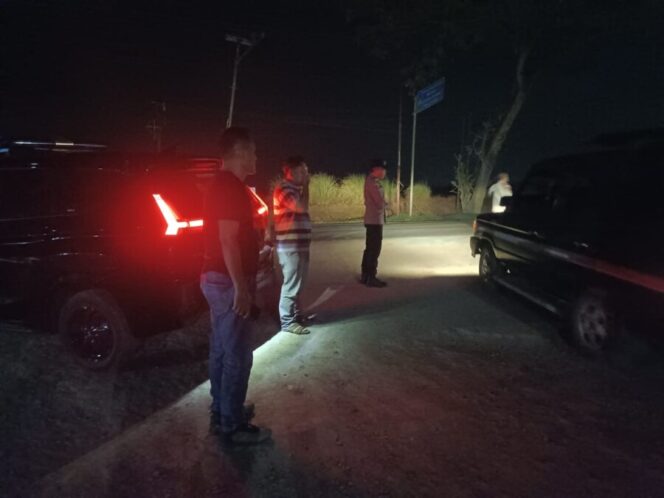 
 Patroli Mobile Polsek Lima Puluh Jaga Kamtibmas, Cegah Balap Liar dan Tawuran