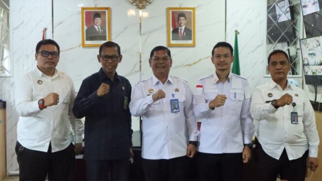 
 Langkah Awal Kepemimpinan, Kalapas Labuhan Ruku Bangun Sinergitas dengan PN Kisaran