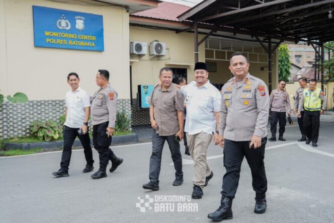 
 Bupati dan Kapolres Batu Bara Hadiri Panen Raya Nasional Secara Virtual