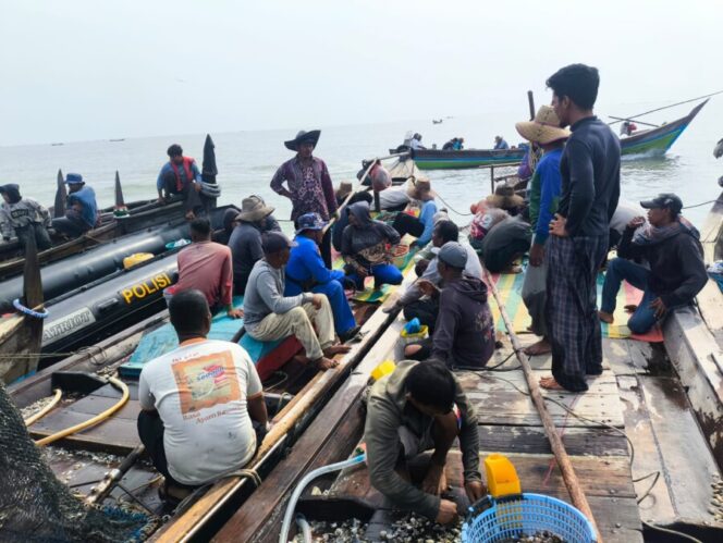 
 Konflik Nelayan di Perairan Tambun Tulang Batu Bara Berhasil Dimediasi Polisi