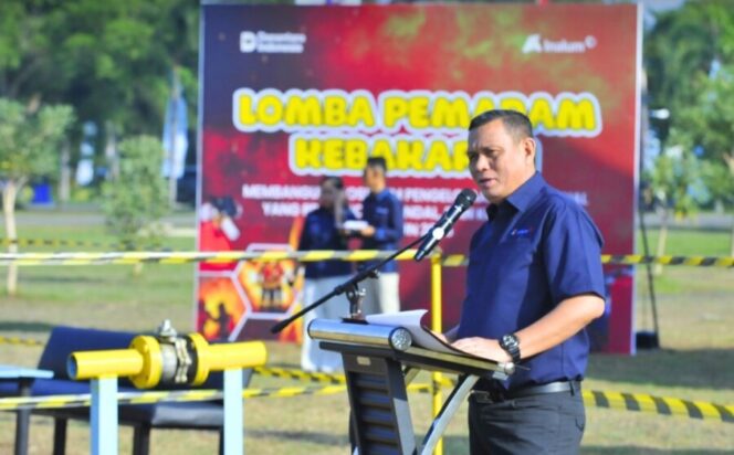 
 Peringati Bulan K3 Nasional, INALUM Gelar Lomba Pemadam Kebakaran