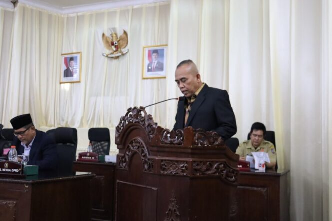 
 DPRD Batu Bara Gelar Paripurna Pandangan Umum Fraksi terhadap Nota LKPJ 2025