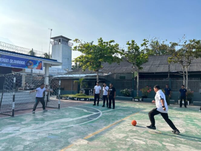 
 Sportivitas dan Solidaritas, Lapas Labuhan Ruku Buka Pekan Olahraga HBP ke-62