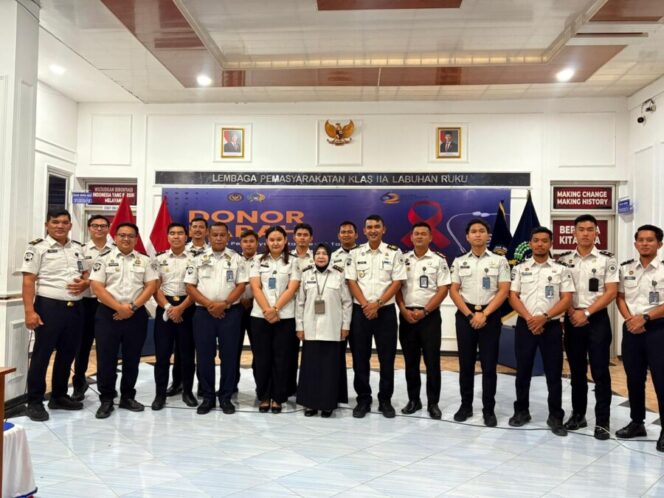 
 Perkuat Kompetensi Petugas, Kanwil Ditjenpas Sumut Gelar Pelatihan Calon Asesor di Lapas Labuhan Ruku