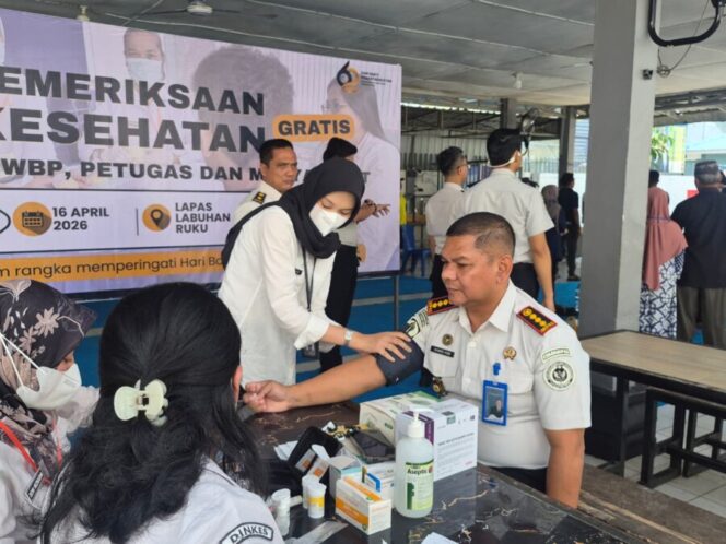 
 Sinergi HBP ke-62, Pemeriksaan Kesehatan Gratis Digelar