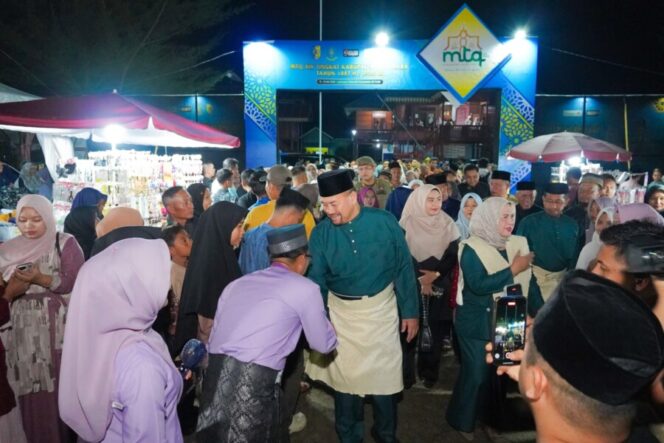 
 Ribuan Masyarakat Padati Penutupan MTQ XIX Batu Bara, Bupati Baharuddin Ajak Warga Semarakkan Syiar Al-Qur’an