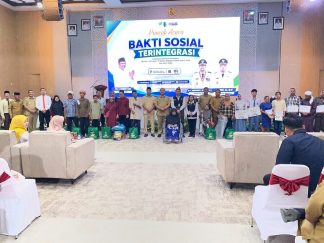 
 Kemensos RI Salurkan Bantuan Sosial Terintegrasi di Batu Bara, 1.500 KPM Terima Manfaat
