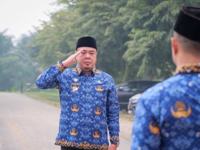 
 Pimpin Upacara Hari Kesadaran Nasional, Wabup Syafrizal Tekankan Disiplin dan Integritas